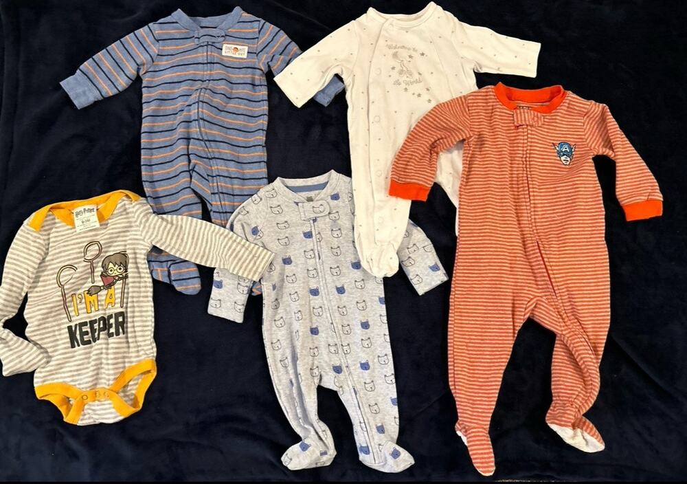 Baby boy clothing bundle 0-9 months - 6 Pieces